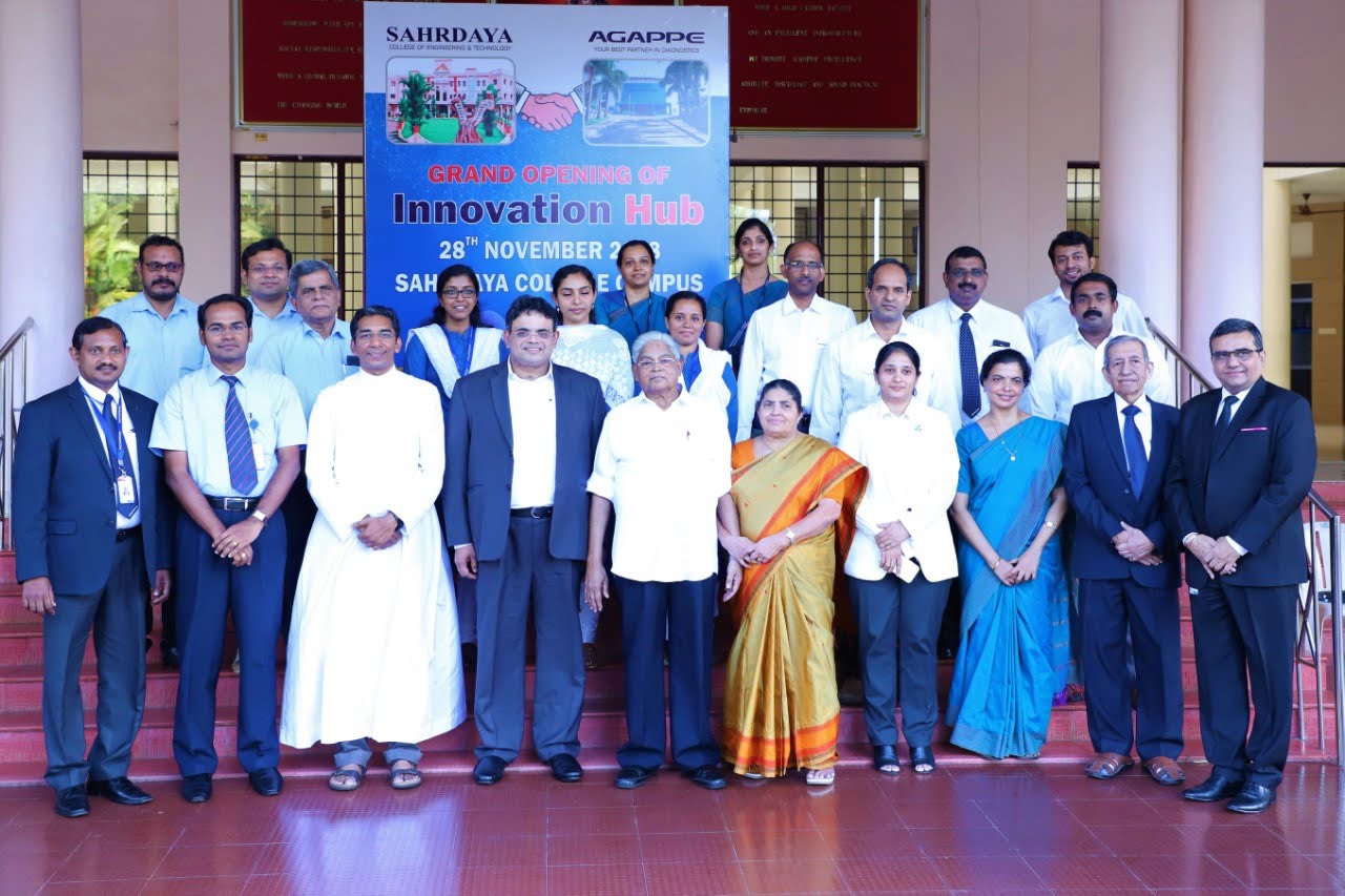 “Sahrdaya–Agappe Innovation Hub: Where Academia Meets Industry for Healthcare Innovation.”