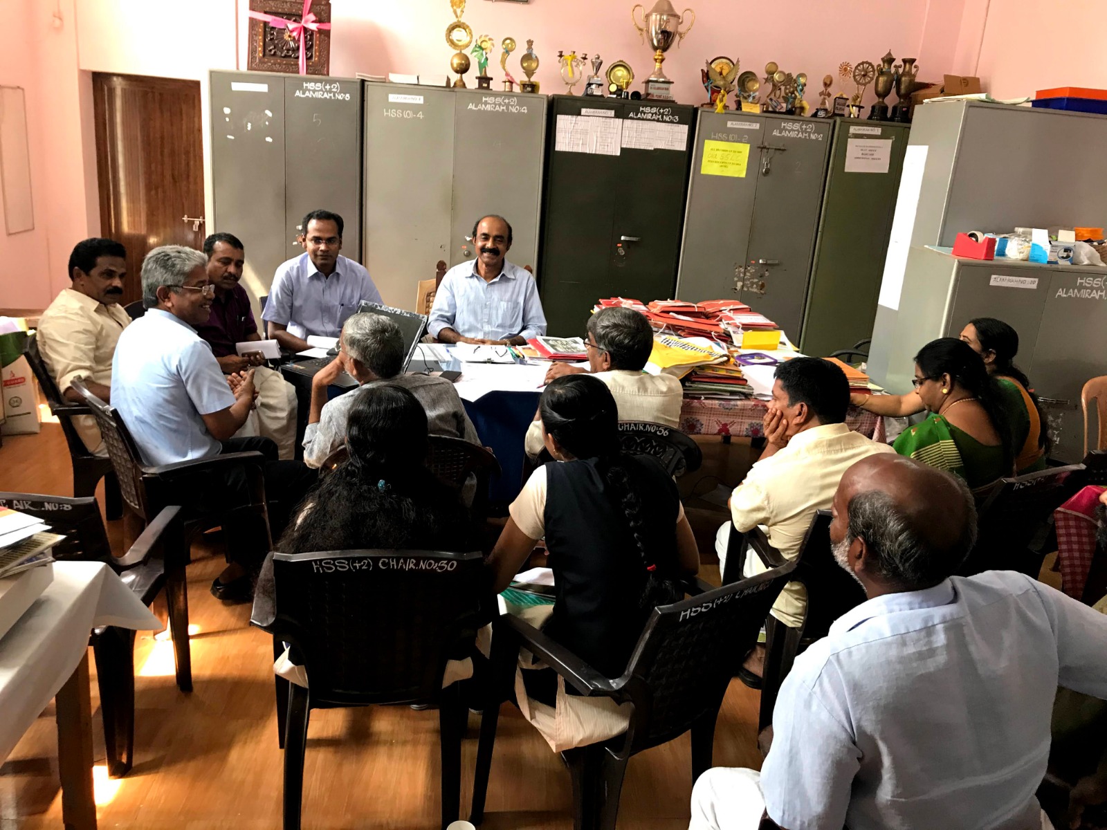 “Collaborative Meeting with College and Panchayat Leaders to Drive Community-Centric Projects”
